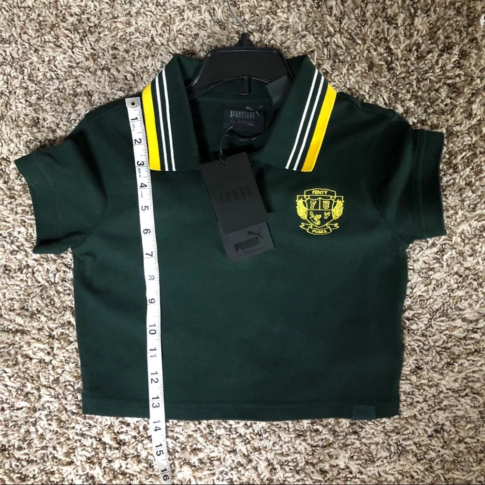 FENTY PUMA Crop Polo Shirt - Picture 8 of 8